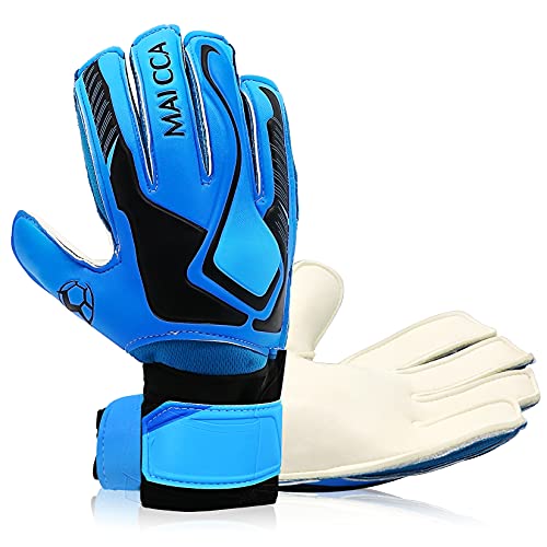 Gants de gardien de but Idota football enfants et garçons en latex noir