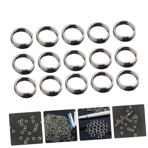 Anillas metálicas para dardos Gatuida 100 pcs miniatura 6