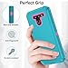 Asuwish Phone Case for LG G8 ThinQ Cell Cover Hybrid Rugged Shockproof Hard Protective Drop Proof Full Body Heavy Duty Mobile Accessories LGG8 Thin Q G 8 LG8 G8thinq LGG8thinq 8G Women Light Green