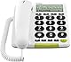 Doro Phone Easy 312Cs - Telefone (Analog, Schreibtisch, Weiß, LCD, Monochrom, Grün)