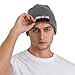 Momma Ain't Raise No Bitch Knit Hats Beanie Hat for Men Women Fashion Warm Winter Ski Cap Deep Heather