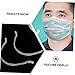 KICHOUSE 12pcs Breathable Mouth Support Straps Comfortable Inner Holder for Enhanced Breathing Face Insert Strips for Adults and Boys and