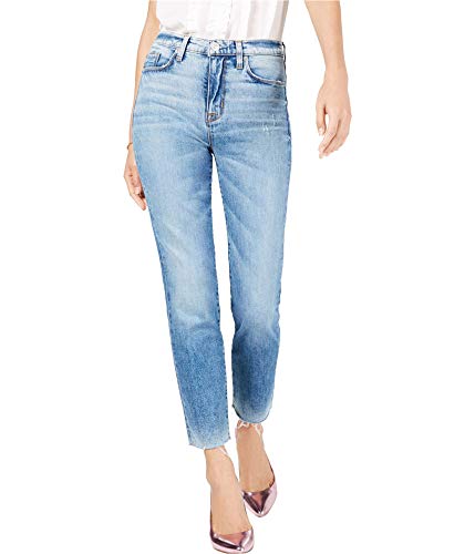 HUDSON Women's Zoeey High Rise Straight Crop 5 Pocket Jean