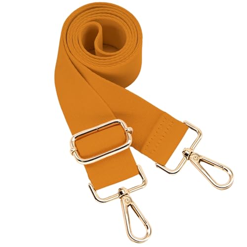 Image of S&loyoe Thickened Solid Color Purse Straps Replacement Crossbody Bag Strap Adjustable Wide Guitar Straps for Handbags 1.5inch