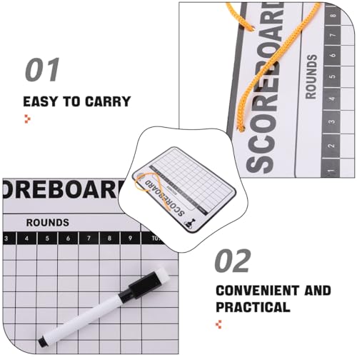 Marcador Reutilizable de Pizarra para Golf Exterior miniatura 5
