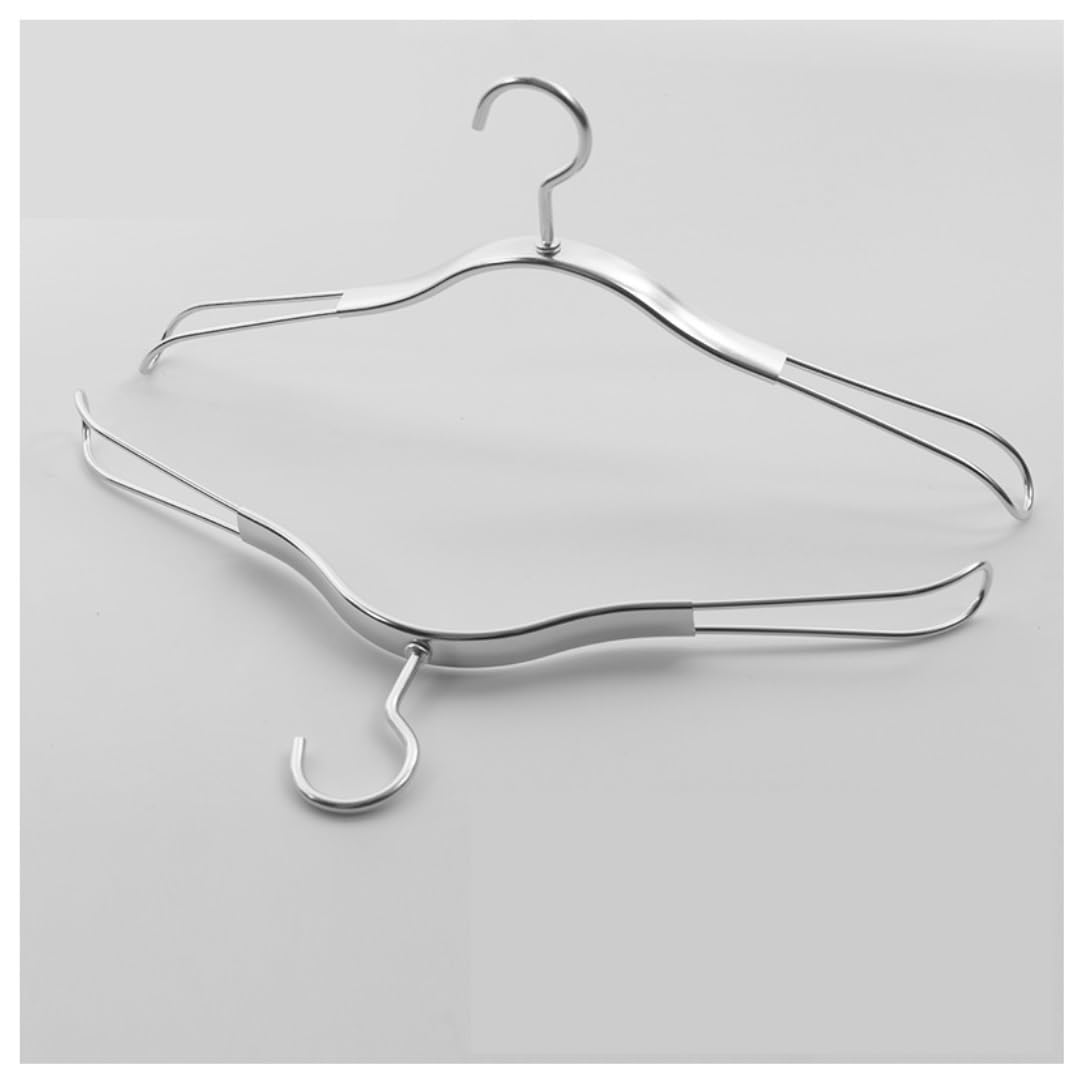 Colgador De Ropa De 5 Uds., Tendedero De Aleación De Aluminio con Forma De Caballo, Perchas Antideslizantes para Toallas, Colgador Organizador para Ahorrar Espacio En Armario para Sudadera(C)