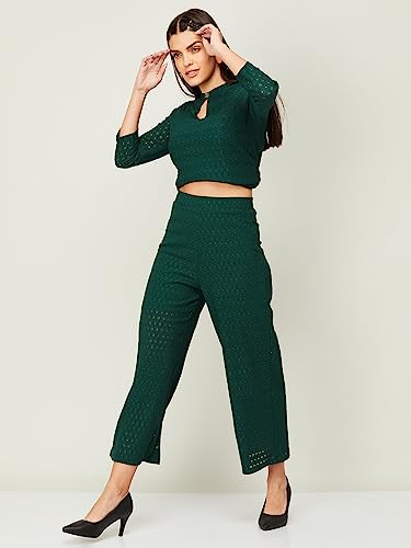 Image of CODE by Lifestyle Women Green Pants
