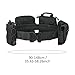 Zxpjkyu Outdoor Size Pack Design Practical Convenient Lightweight Break Ridding Pack with Multipurpose Belt for Work Survival, Black