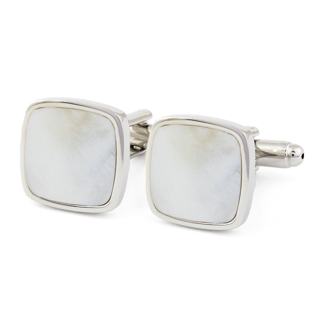 Onyx Stone Studded Cufflinks for Men-image-23