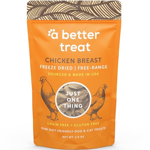 10 Best Natural Remedies for Dogs - Medicinal Herbs for Dogs and How to Use 36 A Better Treat – Freeze Dried Chicken Breast Dog Treats 3 oz, Free Range, Single Ingredient |...