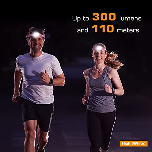 EverBrite Lampada Frontale LED da 2 Pezzi, Torcia