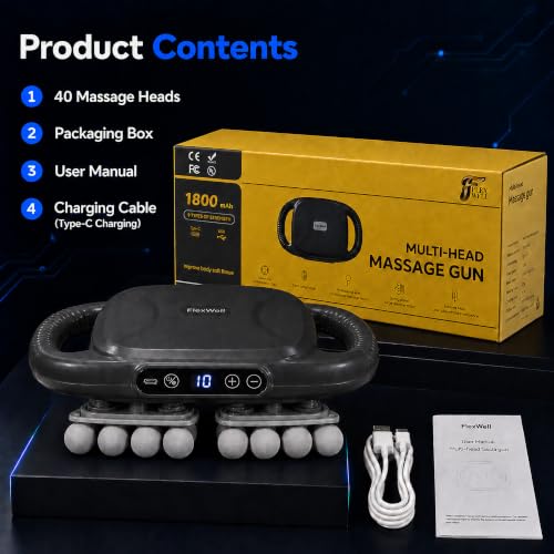 40-head Massage Gun Set for Deep Tissue Massage - image 8