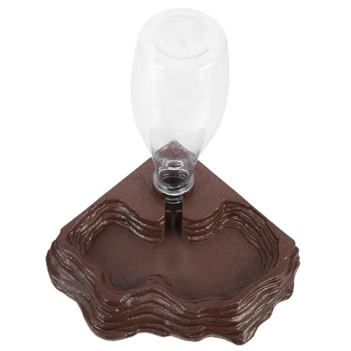 Happyyami 爬虫類用自動飲水器 便利なトカゲ用給水器 繰り返し使用可能な爬