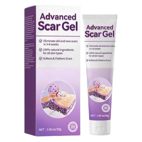 Gel SC-AR avanzado, crema de extracción de protuberancia queloides, crema de extracción de cicatrices, fórmula de reparación natural, textura de gel hidratante, liviano, efectivo para queloides, manch