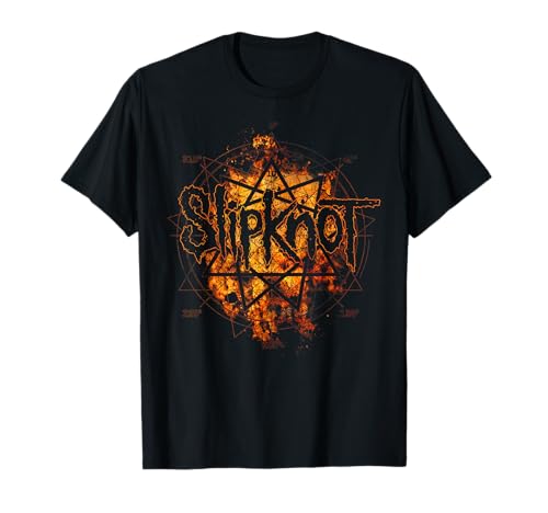 Camiseta Slipknot Snuff Flames Camiseta