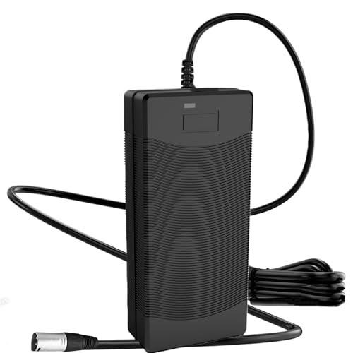 3-Pin XLR 24V-29V AC/DC Adapter Compatible with Sunrise Quickie Q700M Q500M Q400M Q300M Mini Q700 Q500 Q400 Q300 M SLA Battery Sedeo Pro Seating Electric Wheelchair Recline Power Supply Charger
