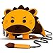 NOHOO Toddler Backpack Leash Kids Backpack with Safety Harness, Mini Cute Cartoon Animal Neoprene Waterproof Travel Book Bag for Baby Boys Girls 2~6 Years (Lion)