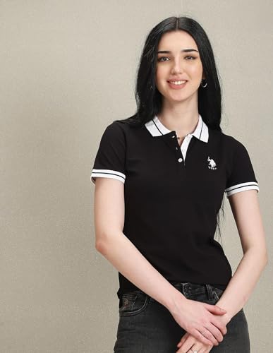 Image of U.S. Polo ASSN. Women's Cotton Regular Fit T-Shirt
