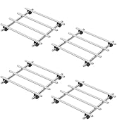 Deuson zestaw metalowych podstawek pod garnki, odporne na wysokie temperatury, metalowe podstawki pod garnki, Ele...