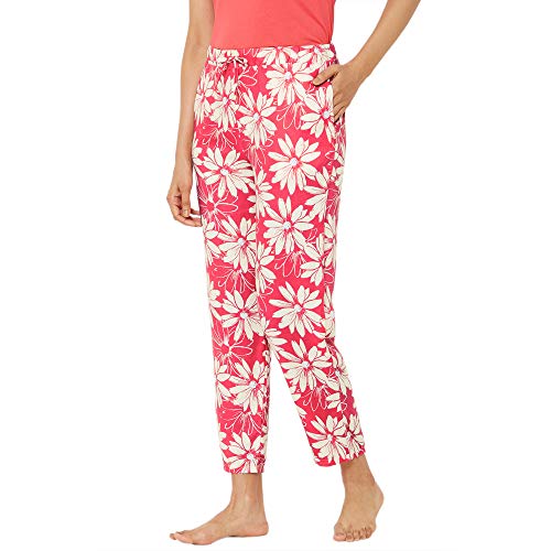 Image of SOIE Women's Super-soft Rayon printed pyjamas with pockets