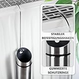 2er SET Luftbefeuchter Heizung Wasserverdunster für Heizkörper Edelstahl (Edelstahl, 2x)