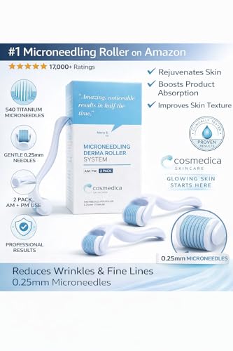 Micro aiguilles pour le visage 0,25 mm Cosmedica routine soin maison - 2