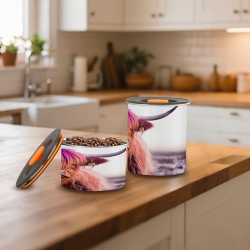 Lata de Café ATTX Acero Inoxidable 17oz con Tapa Hermética miniatura 6