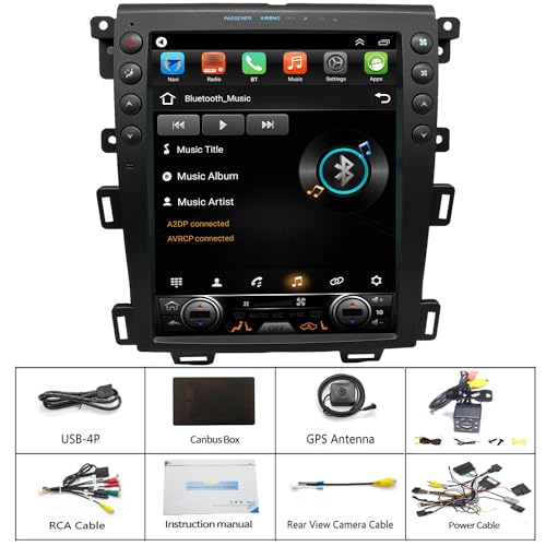 Radio QLED 8-Core para Ford Edge 2011-2014 con pantalla táctil miniatura 6