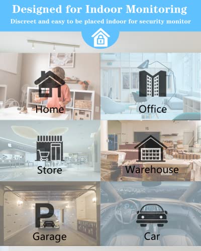 Mini Spy Camera Wifi Hidden Camera Wireless Small Home Security Camera Tiny Nanny Cam Pet Camera Indoor Baby Monitor 1080P Live Remote View Motion Detection Night Vision (Wireless) #TOP5