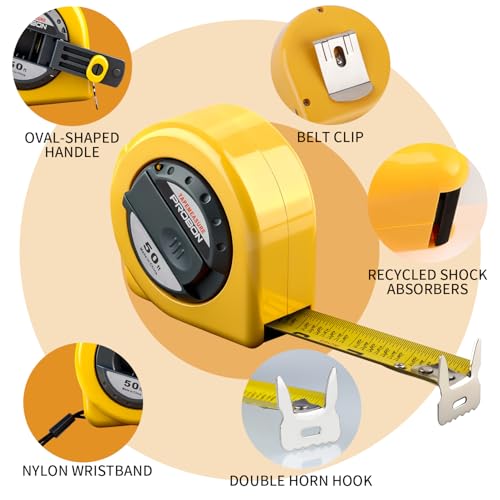 Cinta Métrica Manual Retráctil 15m con Manivela miniatura 2