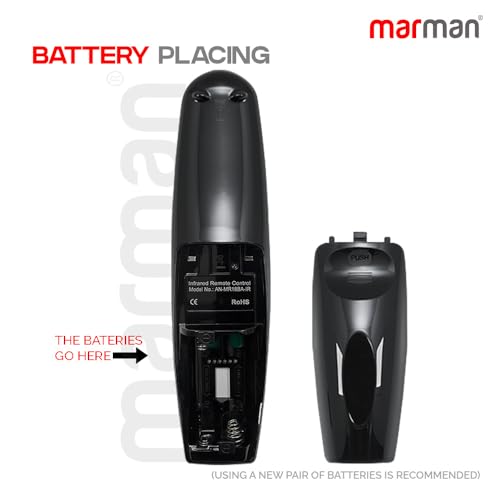 Image of marman Compatible with LG Tv Magic Remote Control Original Model AN-MR18BA Suitable for Smart 4K UHD OLED Android Television Non Voice Command and Without Pointer & Scrolling Function