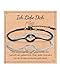 MANVEN Partner Geschenke Partnerarmb&auml;nder Paar Geschenke P&auml;rchen Armband Paare Valentinstag Jahrestag Weihnachtstag Geburtstag f&uuml;r Ihn Sie Mann Frau Freunde Freundinnen Ehem&auml;nner Ehefrauen