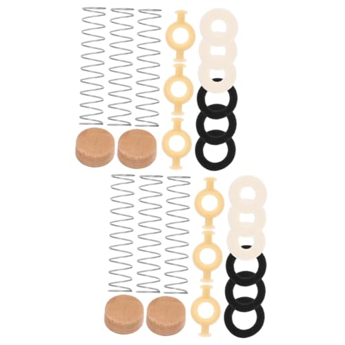 CIMAXIC 2 Sets Trumpet Maintenance Accessory Set Cleaning Tools Repair Kit Wind Instrument Supplies