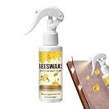 Efficacité Maximale : La formule naturelle sûre de cette cire pour bois activement les surfaces protège contre l'usure quotidienne et valorise le bois grâce à une brillance robuste et esthétique qui met en valeur le matériau