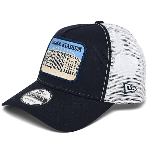 New Era NY New York Yankees 9FORTY Snapback Trucker miniatura 3