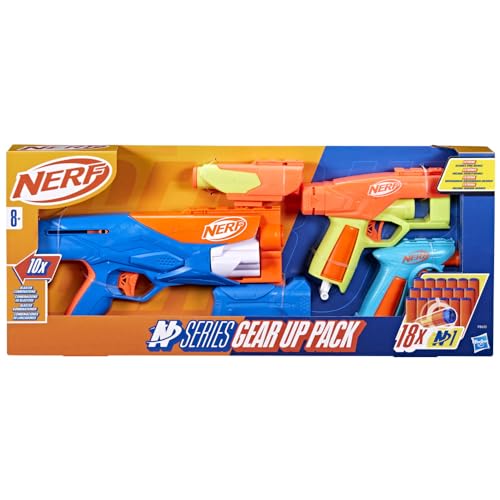 Pack de 3 Blasters Nerf N Series pour s'amuser en famille dans le jardin - 4