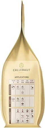 Callebaut W2 Finest Belgian White Chocolate Couverture Callets 1kg