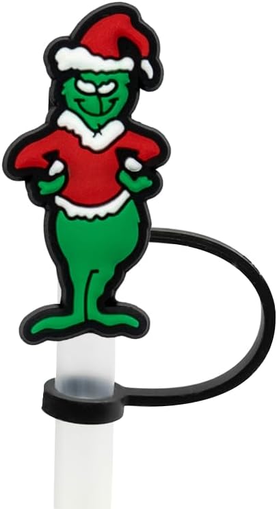 6PCS Straw Toppers,New Christmas Straw Cover Cap for Stanley Cup, 30&40 Oz Tumbler, Reusable 10mm Drinking Straw Tip Covers Stanley Cup Accessories - Image 8