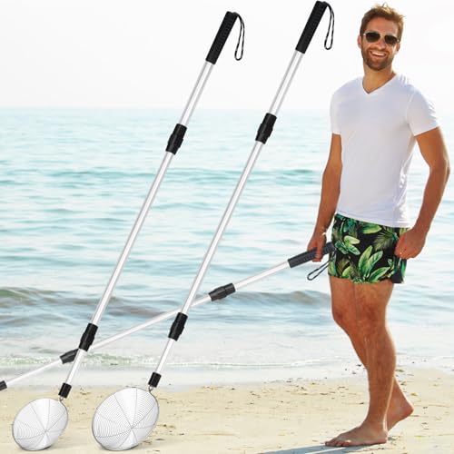 Outil de tamis fiable avec paniers de 11,4 et 15,5 cm pour la plage