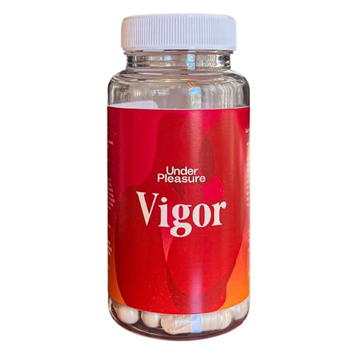 UnderPleasure® VIGOR - Suplemento Natural para Energía y Actividad Sexual | Alta Concentración de Maca 1:10 (500 mg) y Cordyceps 1:8 (300 mg) | 60 Cápsulas | 2 al Día