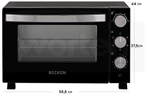 Becken Mini Horno, 1800 W, 46 litros, Acero, Multicolor : Amazon.es: Hogar  y cocina