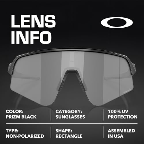 Image of Oakley SUTRO LITE SWEEP OO9465 Shield Shape Sunglasses With Official Eyewear Kit