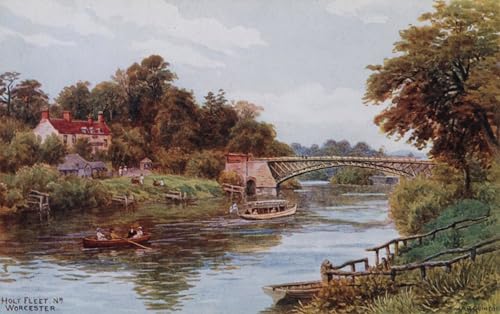 Toile murale de salon Holt Fleet Nr par Alfred Robert Quinton pour décor chaleureux