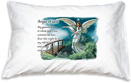Guardian Angel Prayer Pillowcase