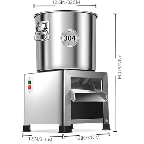 Trituradora de acero inoxidable para vegetales y forrajes miniatura 5