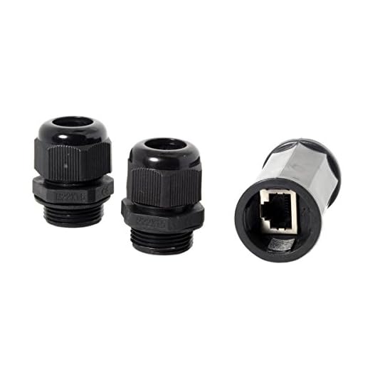 Chenyang CY Locking Wasserdicht CAT6 RJ45 Buchse auf Buchse LAN Ethernet Netzwerk Verlängerung Adapter Kupplung