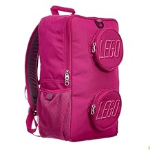 LEGO Brick Backpack, Red Violet