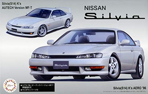 フジミ模型(FUJIMI) 1/24 Inch Up Series No. 84 Nissan S14 Silvia K's Aero '96/Autech Version Plastic Model