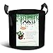 Adorma 10 Packs 5 Gallon Grow Bags, Heavy Duty 300G Thickened Nonwoven Fabric Plant Pots with Handle