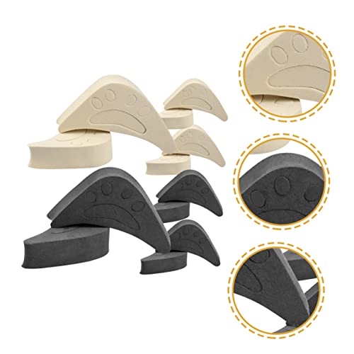 6 pares de almohadillas ajustables para zapatos miniatura 6